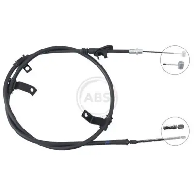 Cable de accionamiento, freno de estacionamiento A.B.S. K17484 A Buen Precio